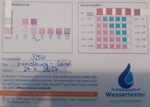 Wasserwerte in 3250 Wieselburg-Land am 29.04.2023