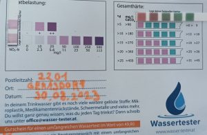 Wasserwerte in 2201 Gerasdorf am 30.08.2023