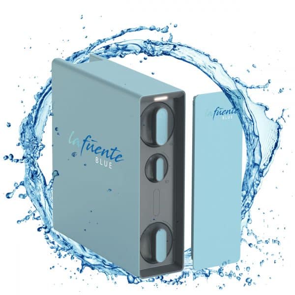 la fuente BLUE – Effizienz dank Direct-Flow-Technologie – Wasser-Tester